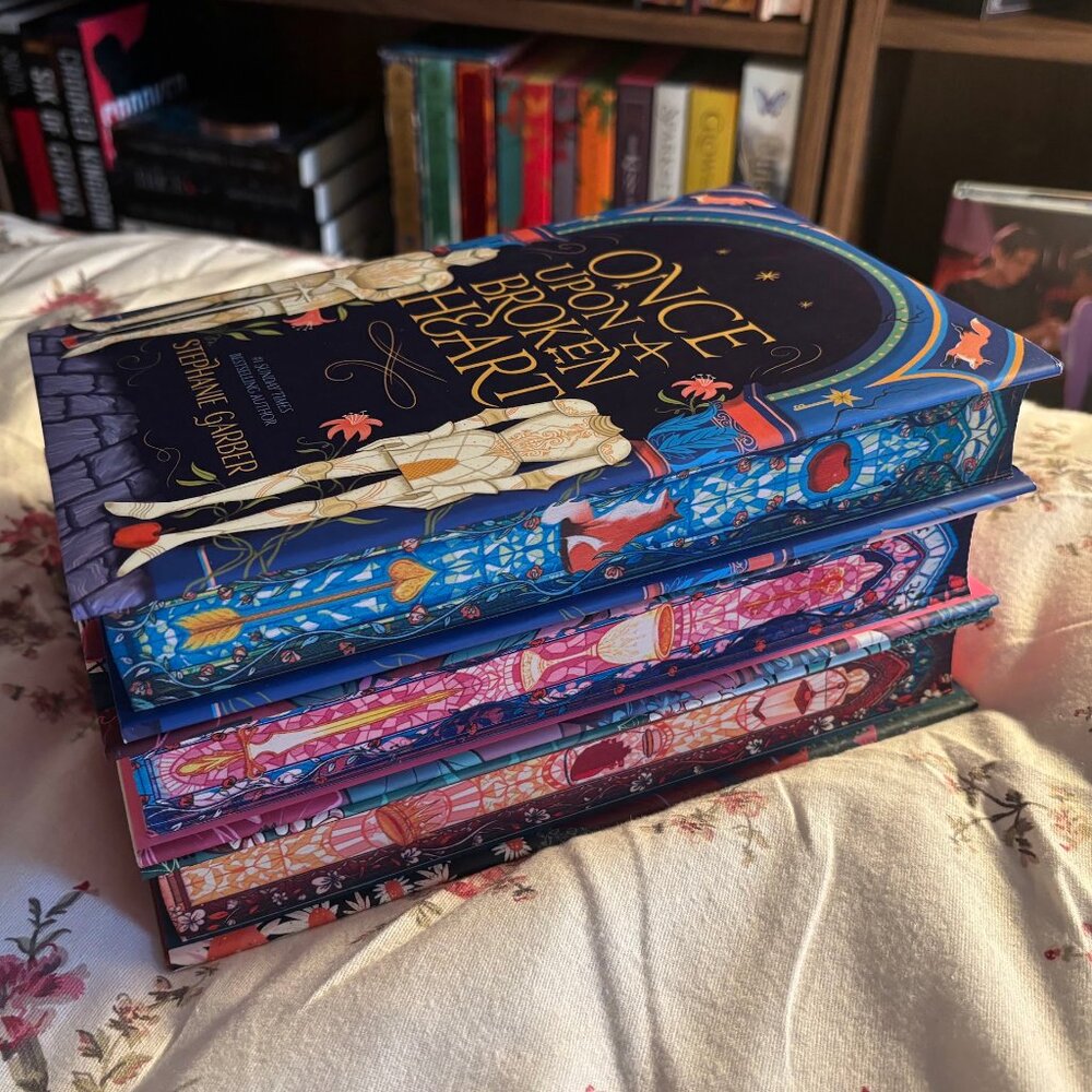 NWOT! Heirloom Books Once Upon a Broken Heart Special Edition Hardback Set
